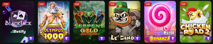 betify casino machines à sous